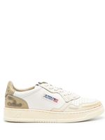 Autry baskets Sup Vint Low en cuir - Blanc