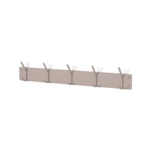 Kapstok Duncan Taupe 5-haaks