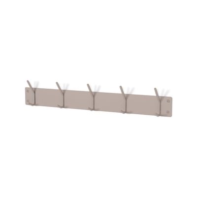 Kapstok Duncan Taupe 5-haaks
