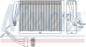 Verdamper, airconditioning 92295