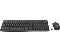 Logitech MK295 Silent Wireless Combo toetsenbord RF Draadloos QWERTY US International Zwart - thumbnail