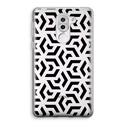 Crazy pattern: Honor 6X Transparant Hoesje