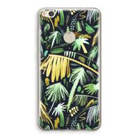 Tropical Palms Dark: Huawei Ascend P8 Lite (2017) Transparant Hoesje - thumbnail