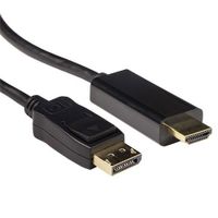ACT AK3990 Verloopkabel DisplayPort Male/HDMI-A Male - 1,8 meter - thumbnail