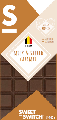 Sweet-Switch Milk & Salted Caramel Chocolate