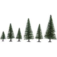 NOCH Hobby 26820 Set bomen Zilverspar 50 tot 140 mm Donkergroen 25 stuk(s)