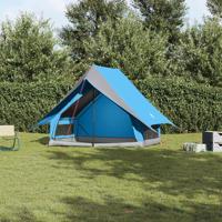 Tenten met dak Blauw 220 x 233 x 184 cm Polyester
