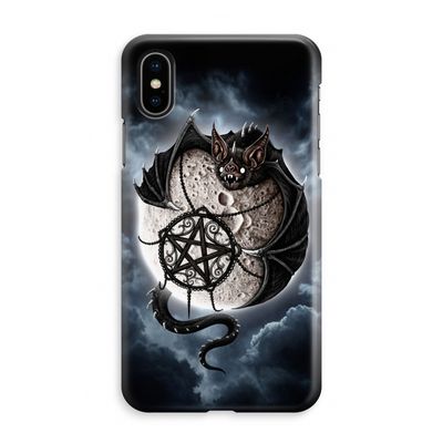 Volle maan: iPhone XS Max Volledig Geprint Hoesje