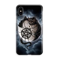 Volle maan: iPhone XS Max Volledig Geprint Hoesje
