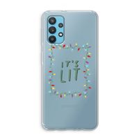 It's Lit: Samsung Galaxy A32 4G Transparant Hoesje