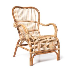 Rotan fauteuil Bandung - naturel - 83x69x84 cm