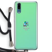 Win98: Huawei P20 Transparant Hoesje met koord