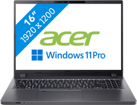 Acer TravelMate P2 TMP216-51 Netbook 40,6 cm (16") WUXGA Intel® Core™ i7 i7-1355U 16 GB DDR4-SDRAM 512 GB SSD Wi-Fi 6 (802.11ax) Windows 11 Pro Grijs - thumbnail