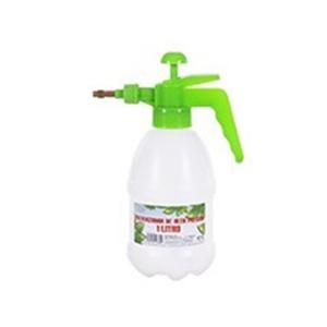 Plantenspuit met hoge druk sproeier/vernevelaar - kunststof - 1 liter - groen/wit - 28 cm