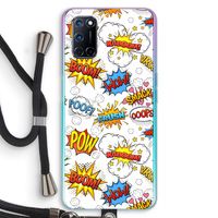 Pow Smack: Oppo A52 Transparant Hoesje met koord