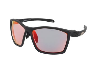 Zonnebrillen Alpina Twist Five QVM+ Black Matt/Rainbow Mirror