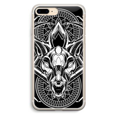 Oh Deer: iPhone 7 Plus Transparant Hoesje