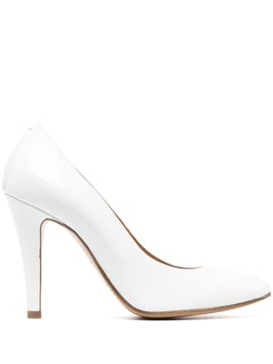 Maison Margiela escarpins à fini poli - Blanc