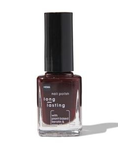 HEMA Long Lasting Nagellak 222 Nightwatch (donkerbruin)