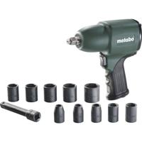 Metabo DSSW 360 Set 604118500 Pneumatische slagmoersleutel Gereedschapshouders: 1/2 (12.5 mm) buitenvierkant Draaimoment (max.): 360 Nm Incl. accessoires - thumbnail