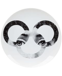 Fornasetti assiette "Tema e variazioni" - Blanc