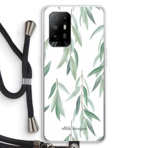 Branch up your life: Oppo A95 5G Transparant Hoesje met koord