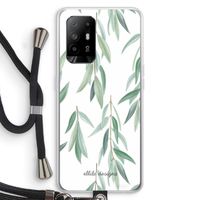 Branch up your life: Oppo A95 5G Transparant Hoesje met koord Branch up your life: Oppo A95 5G Transparant Hoesje met koord