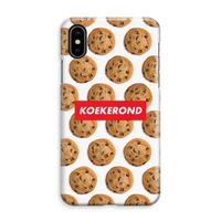 Koekerond: iPhone XS Max Volledig Geprint Hoesje