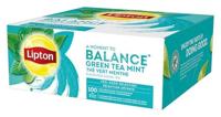 Thee lipton balance green tea mint 100x1.5gr