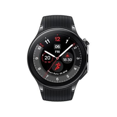 Smartwatch OnePlus Watch 2 Zwart Staal