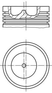 Mahle Original Zuiger 015 92 00