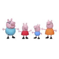Hasbro Peppa Pig Peppa's Familie 4 klassieke figuren - thumbnail