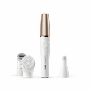 Braun FaceSpa Pro 911 Gezichtsepilator Wit/Brons Met 3 Extra’s