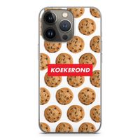 Koekerond: iPhone 13 Pro Transparant Hoesje