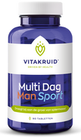 Vitakruid Multi Dag Man Sport 100% Vegan 90