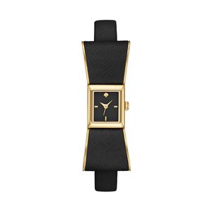 Horlogeband Kate Spade New York 1YRU0899 Leder Zwart 10mm