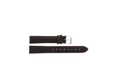 Horlogeband Universeel F030-XL Leder Bruin 18mm