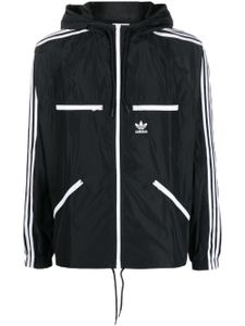 adidas veste légère à logo imprimé - Noir