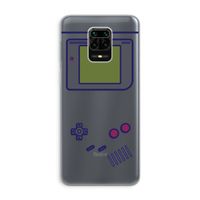 Game On: Xiaomi Redmi Note 9 Pro Transparant Hoesje