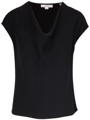 Vince t-shirt à col v - Noir Vince t-shirt à col v - Noir