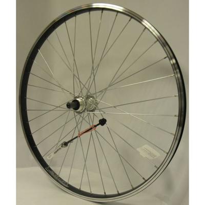 Achterwiel 26-1.90 559 pion uitval alu/alu velg Paralex zwart