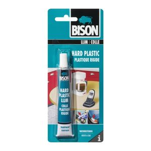 Bison Hard Plastic Lijm Crd 25Ml*6 Nlfr - 6305952 6305952