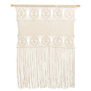 Beliani - LAHRI - Wandhanger - Beige - Katoen