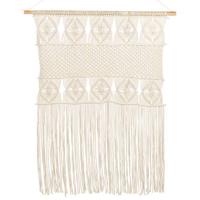 Beliani - LAHRI - Wandhanger - Beige - Katoen - thumbnail