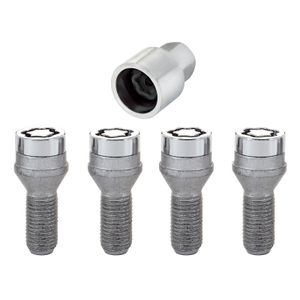 McGard Slotboutenset M14x1.50 - Konisch - Lengte 27,3mm (17mm kop) MG27222