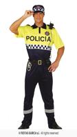 Lokale Spaanse Politie Kostuum Man