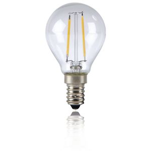 Xavax Led-gloeidraad, E14, 250lm vervangt 25W, druppellamp  Wit