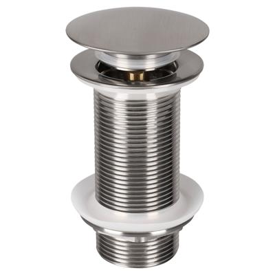 Differnz afvoerplug pop up | design | mat chroom | large | Ø 66 mm x 98 mm