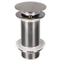 Differnz afvoerplug pop up | design | mat chroom | large | Ø 66 mm x 98 mm