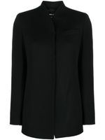 Giorgio Armani blazer à simple boutonnage - Noir